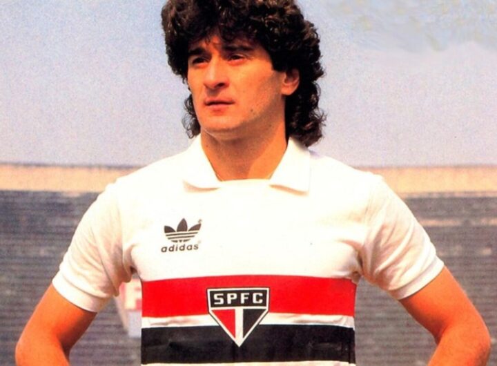 Dario Pereyra como jogador do São Paulo