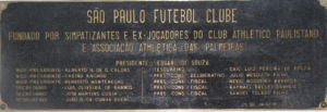 Placa fundação SPFC